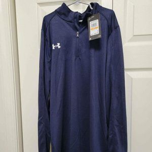NWT!! Men's Under Armour 1/4 Zip Performance Pull-over